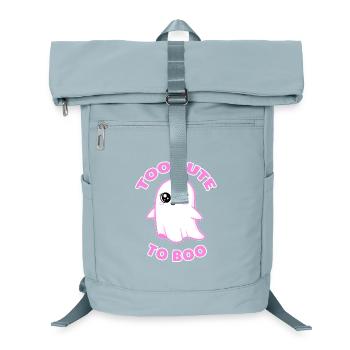 Too Cute To Boo - Sweet Kawaii Ghost - Laptop Backpack - ice blue - Front