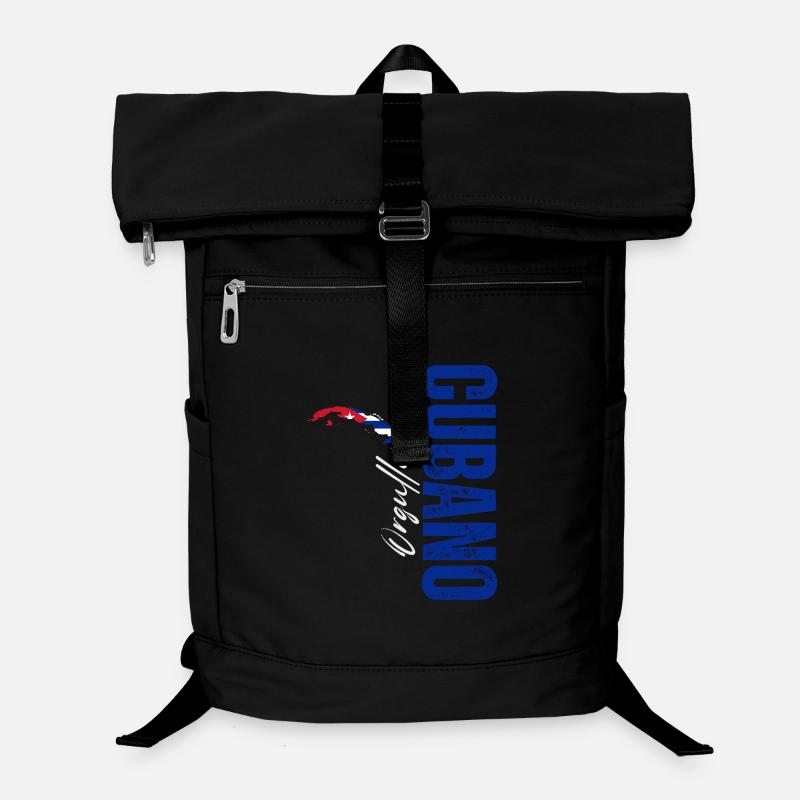 Kubanischer Stolz, vertikales Design Laptop-Rucksack 