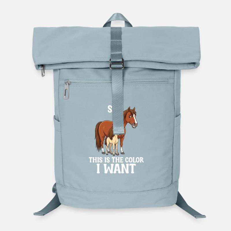 Humour Cheval Cavalier Équitation Sac à dos ordinateur
