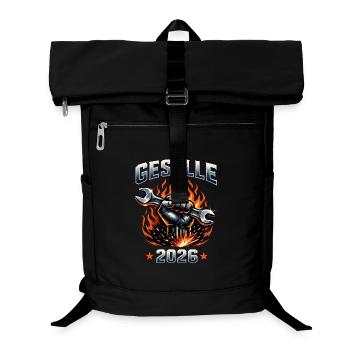 Journeyman 2026 Oil in the Blood Car Gift - Laptop Backpack - black - Front