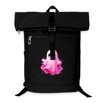 Un fantôme rose mignon - Sac à dos ordinateur - noir - Devant