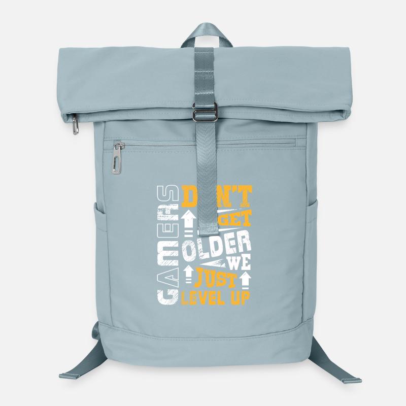 Gamers Dont Get Older We Level Up Laptop-Rucksack 