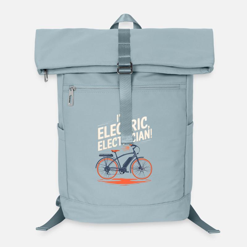Electric Bicycle Enthusiast Design Laptop Backpack