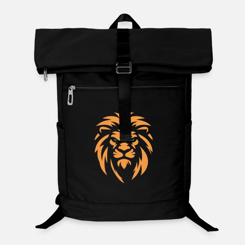 Lion en colère Sac à dos ordinateur