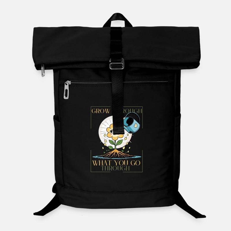 Fleur de force – Grandir malgré tout Sac à dos ordinateur