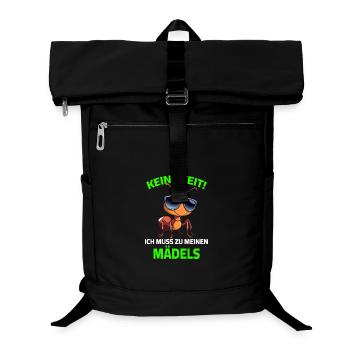 Garden No time I have to go to my girls ant - Laptop Backpack - black - Front