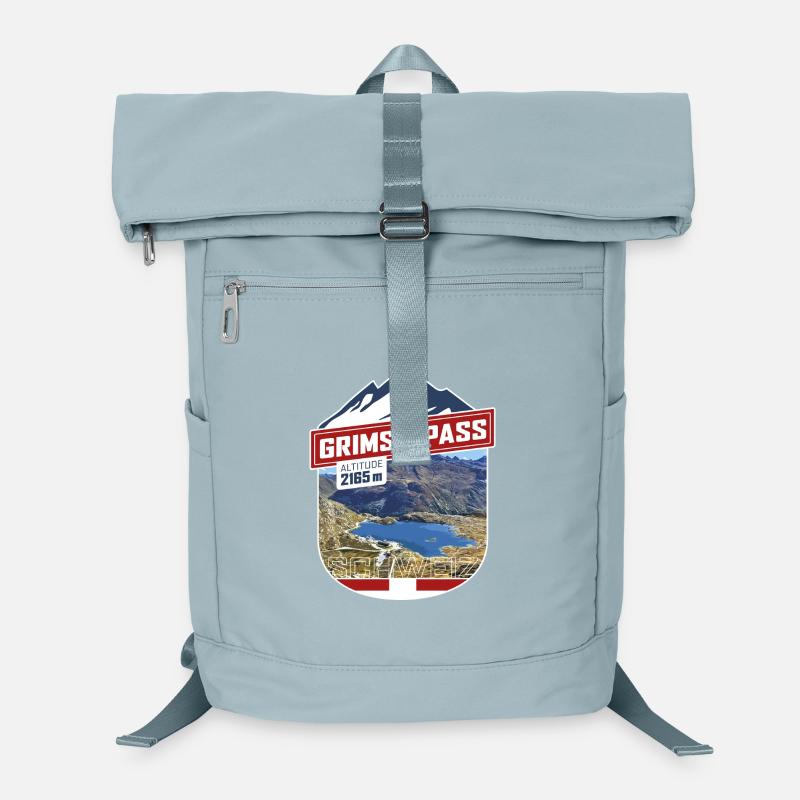 Grimselpass | Sticker Laptop-Rucksack 