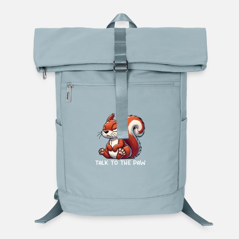 Talk to the Paw Eichhörnchen Eichhorn Nagetier Laptop-Rucksack 