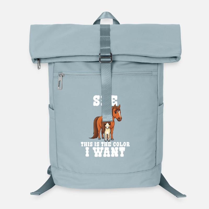 Humour Cheval Cavalier Équitation Sac à dos ordinateur