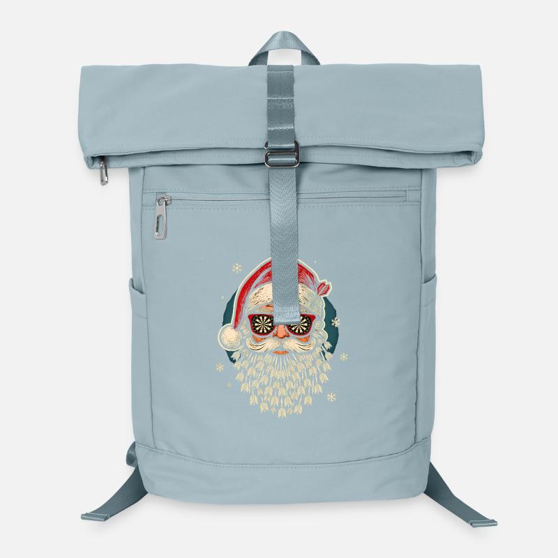 Darts Weihnachtsmann - Lustiges Christmas Geschenk Laptop-Rucksack 
