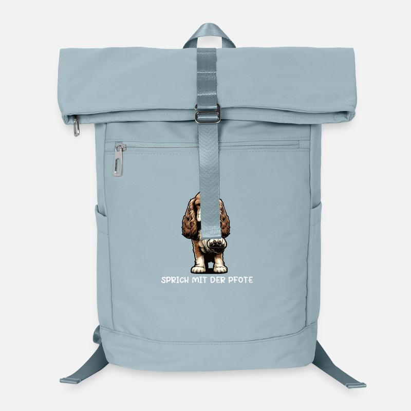 Talk to the paw Cocker Spaniel Cocker Dog Laptop Backpack