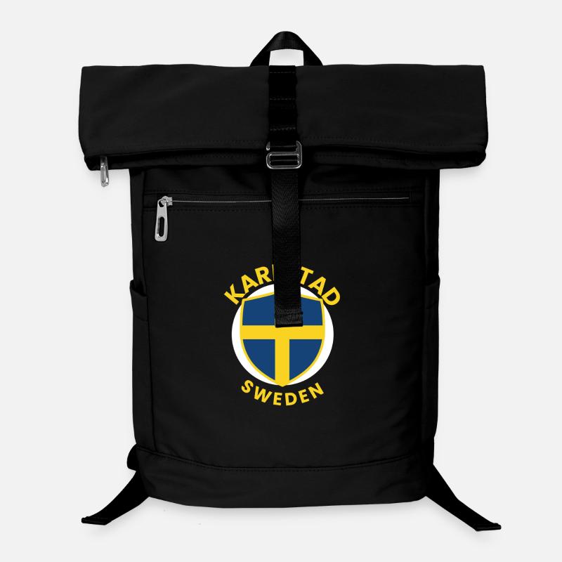 Karlstad Sweden Shield Design Laptop Backpack