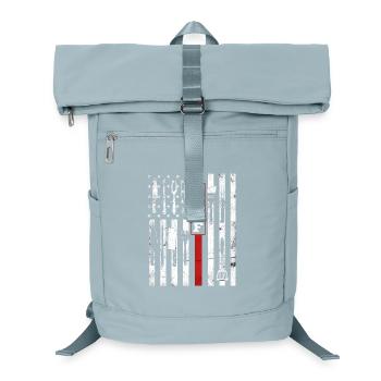 Chef USA Flag - Cooking Patriot Grilling - Laptop Backpack - ice blue - Front