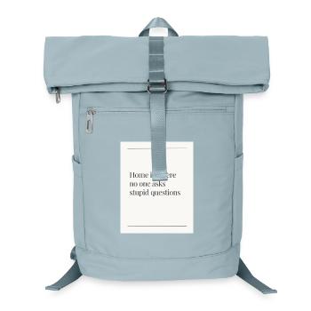 Zuhause Keine Fragen - Laptop-Rucksack  - Eisblau - Vorne