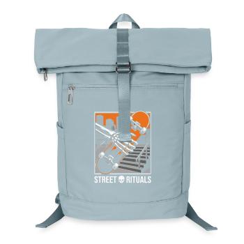Skater Street Rituals Shirt, Hoodie, Bag und Cap - Laptop-Rucksack  - Eisblau - Vorne