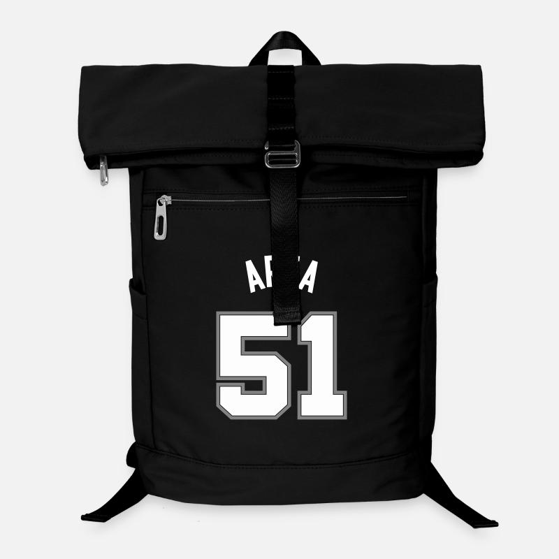 AREA 51 White Laptop Backpack
