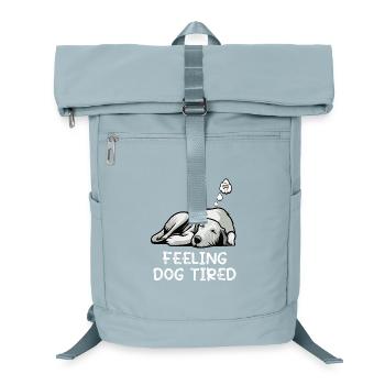 Feeling Dog Tired Irish Wolfhound Wolfhound - Laptop Backpack - ice blue - Front