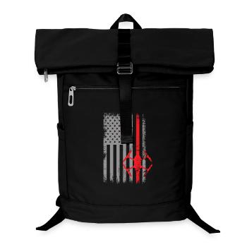 USA Drohne Pilot Fliegen Drohnen Drone Fpv - Laptop-Rucksack  - Schwarz - Vorne