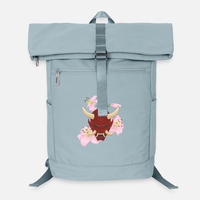 Oni x Pink Lilies Laptop-Rucksack 