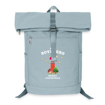Christmas Denmark, lighthouse Bovbjerg - Laptop Backpack - ice blue - Front