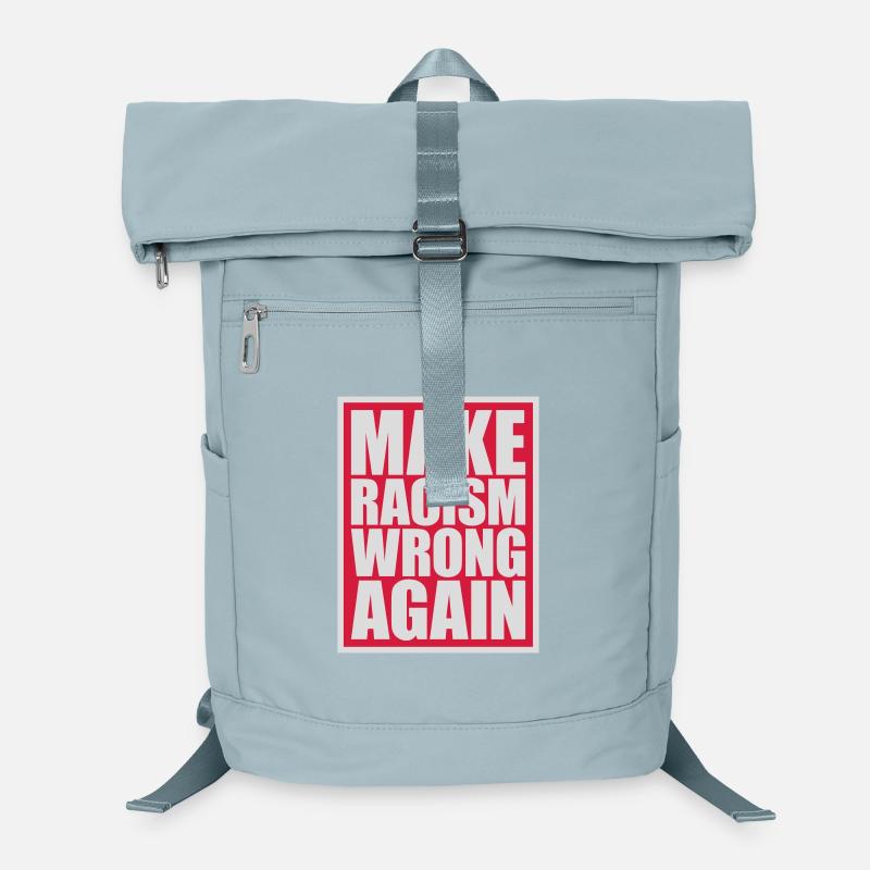 make racism wrong again Laptop Backpack