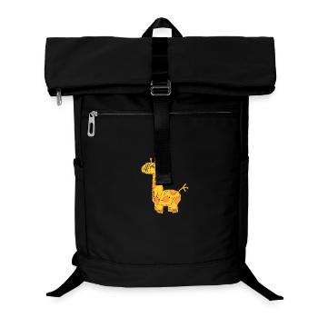 The Elegant Giraffe - Laptop Backpack - black - Front
