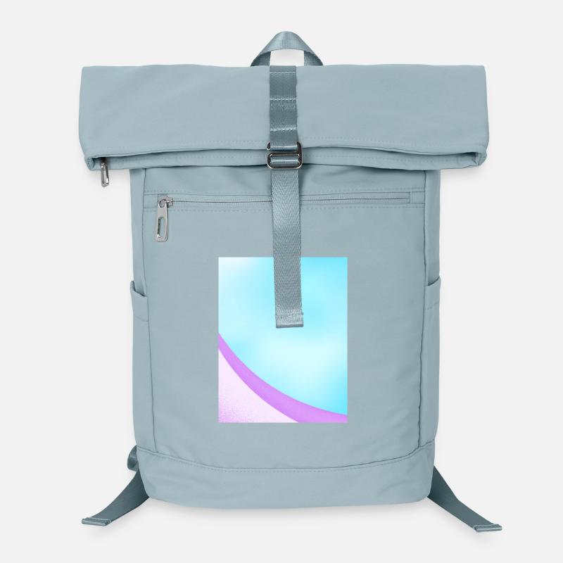 Design abstrait en dégradé pastel Sac à dos ordinateur