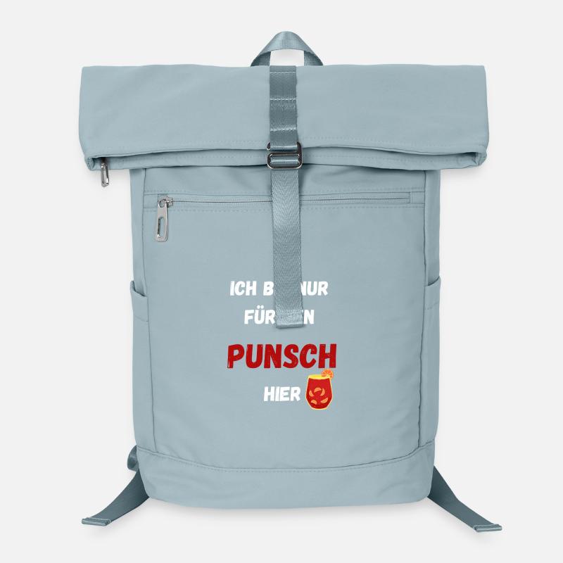 Punch humoristique disant Marché de Noël Sac à dos ordinateur
