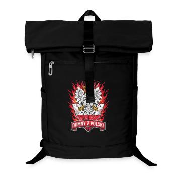 Dumny z olski stolz auf Polen - Laptop-Rucksack  - Schwarz - Vorne