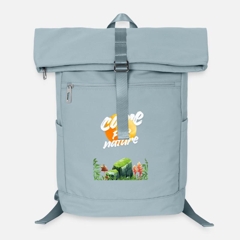 Attention à la nature Scène ensoleillée Sac à dos ordinateur