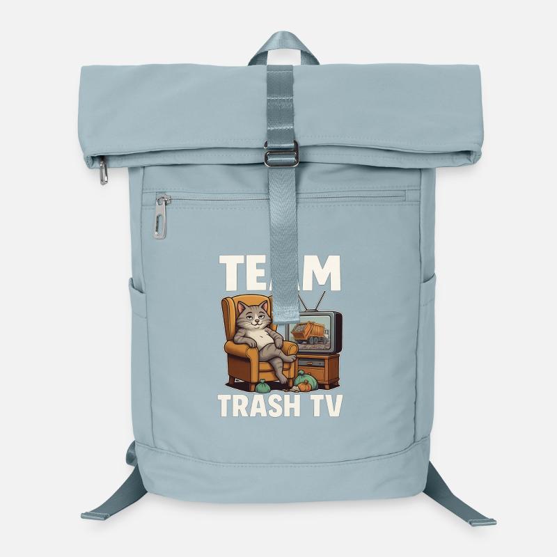 Team Trash TV Cat Laptop Backpack
