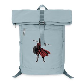 Spartan Back Spear Shield Mascot Fitness - Laptop Backpack - ice blue - Front