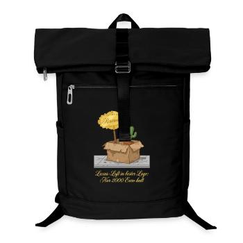 Luxus Loft In Bester Lage 2000€ Miete - Laptop-Rucksack  - Schwarz - Vorne