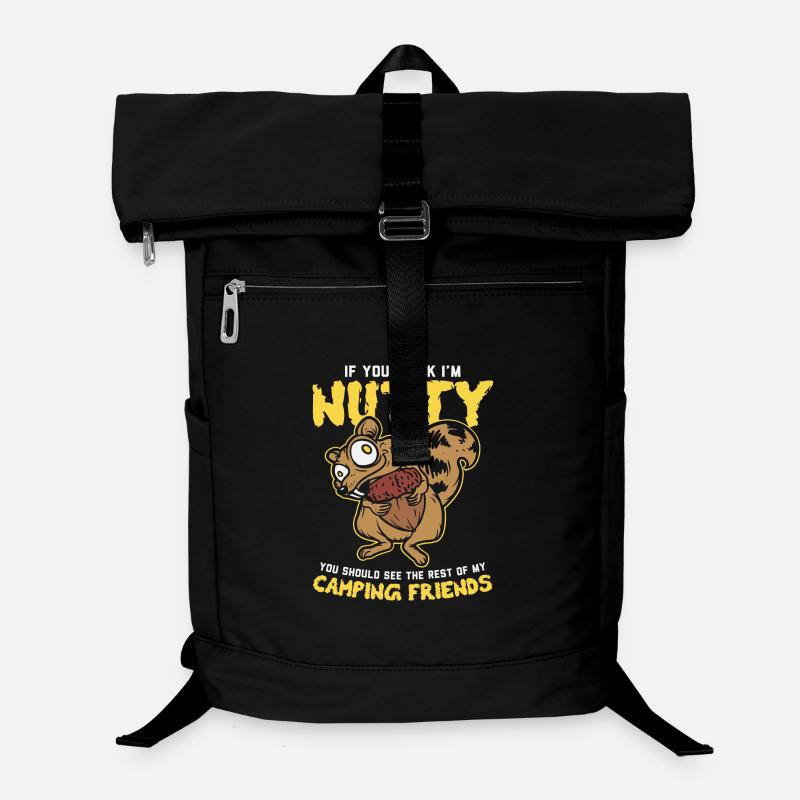 If you think I'm crazy - vacation - camping Laptop Backpack