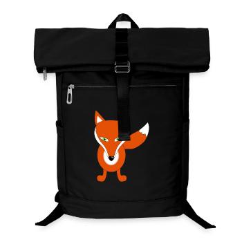 fox - Laptop Backpack - black - Front