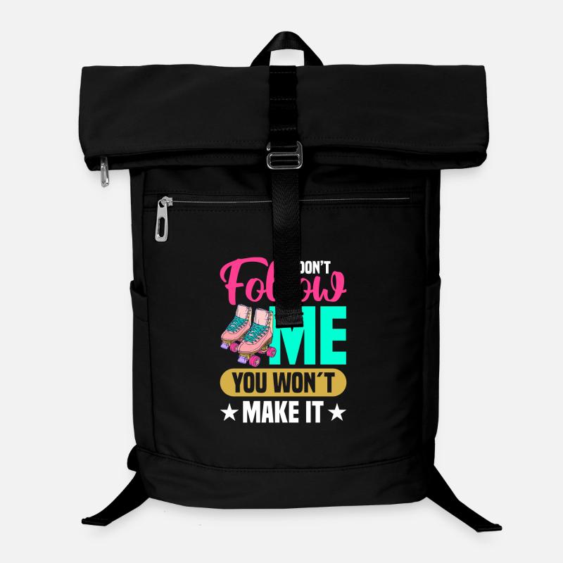 design de patins à roulettes Sac à dos ordinateur