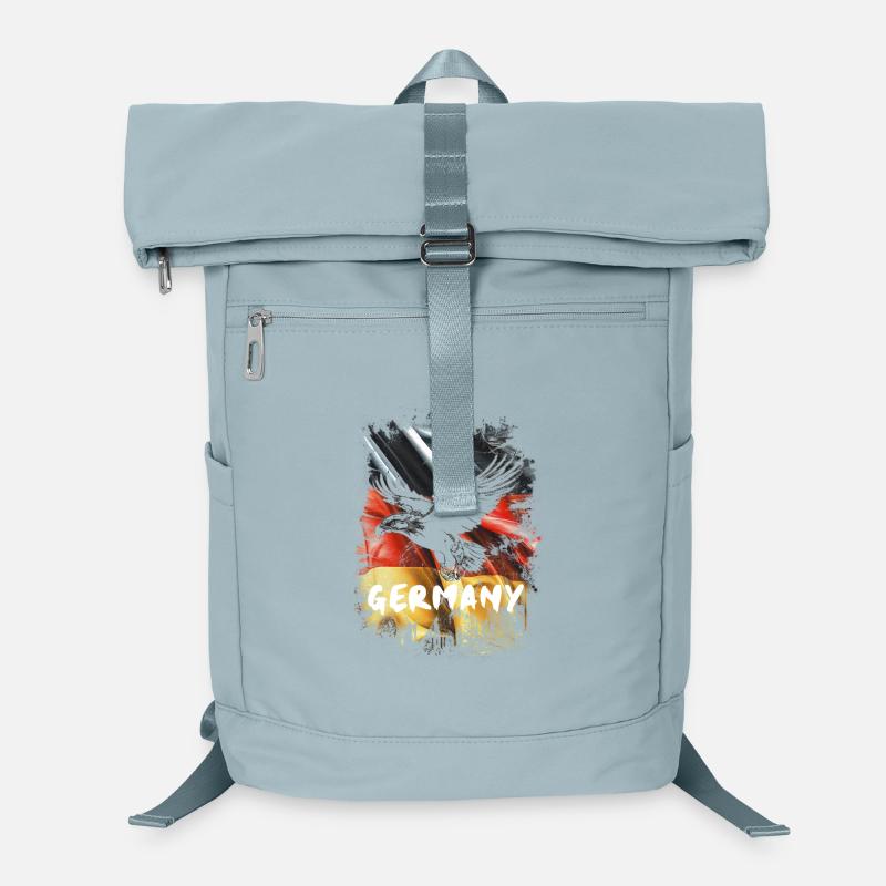 German eagle with Germany flag Laptop Backpack