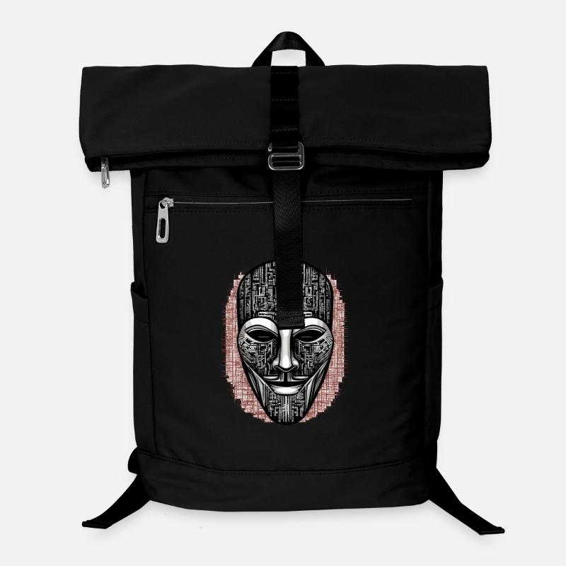 Masque de hacker anonyme Sac à dos ordinateur