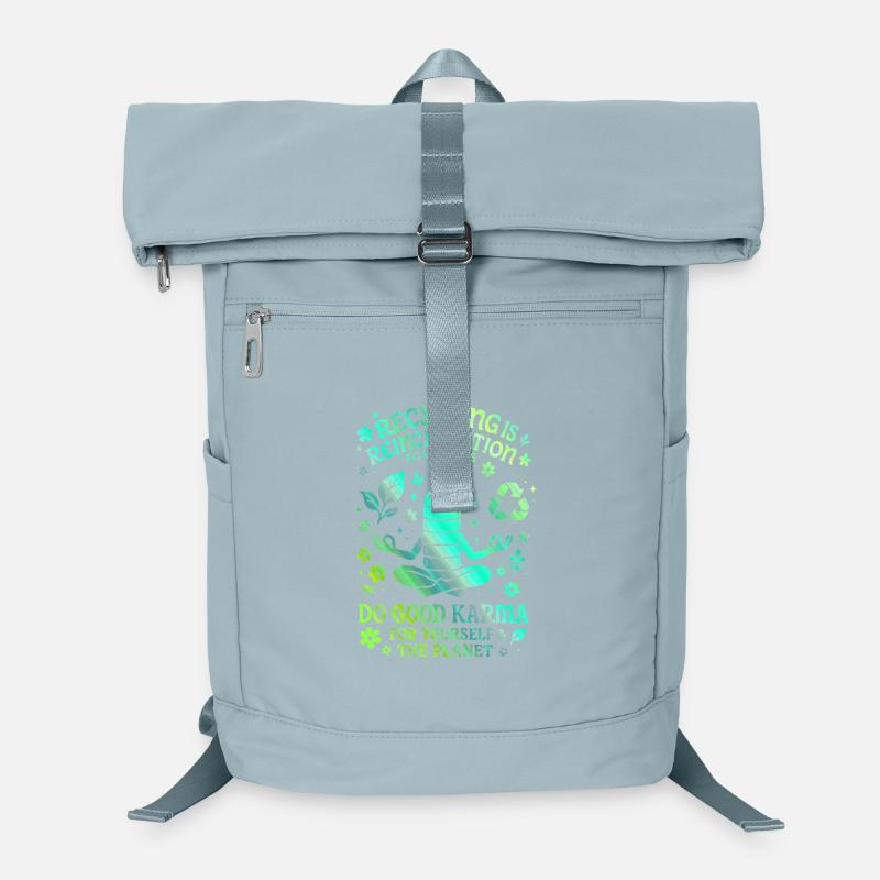 Le recyclage, c’est la réincarnation des choses Sac à dos ordinateur