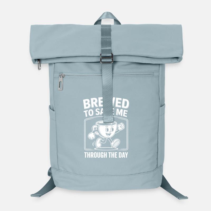Coffee saves the day Laptop Backpack