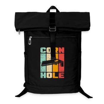 Cornhole - Laptop-Rucksack  - Schwarz - Vorne