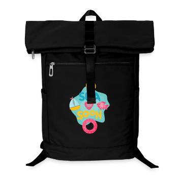 Mer Bientôt - Sac à dos ordinateur - noir - Devant