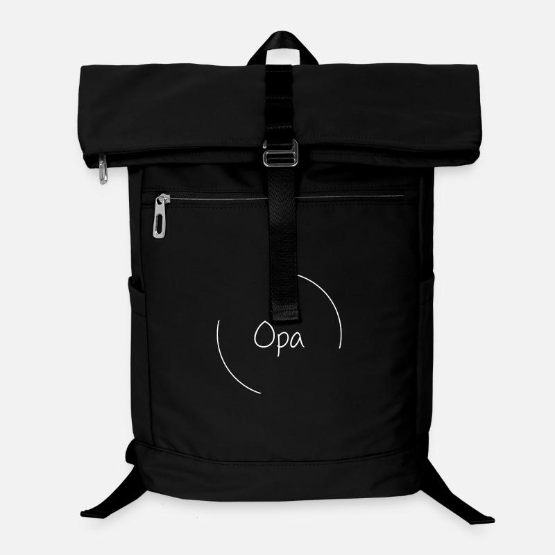 Grandfather - Laptop Backpack - black