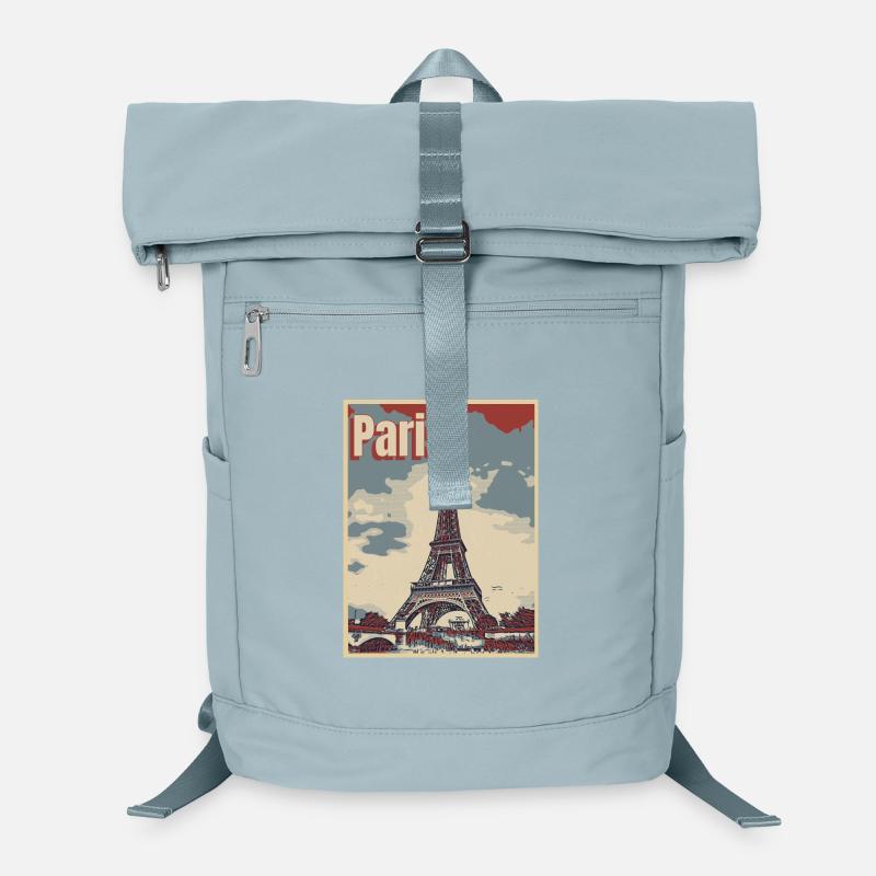 Paris Stadt der Liebe Laptop-Rucksack 