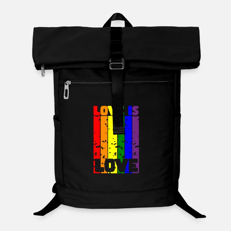 Love is Love: Celebrate Pride and Unity Laptop Backpack