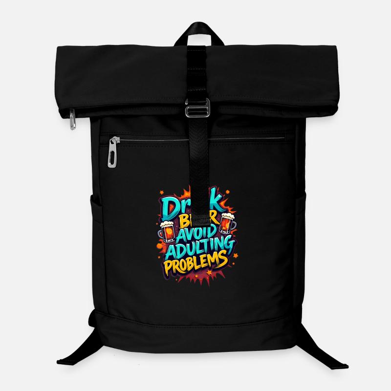DRINK BEER, AVOID ADULTING PROBLEMS Laptop Backpack