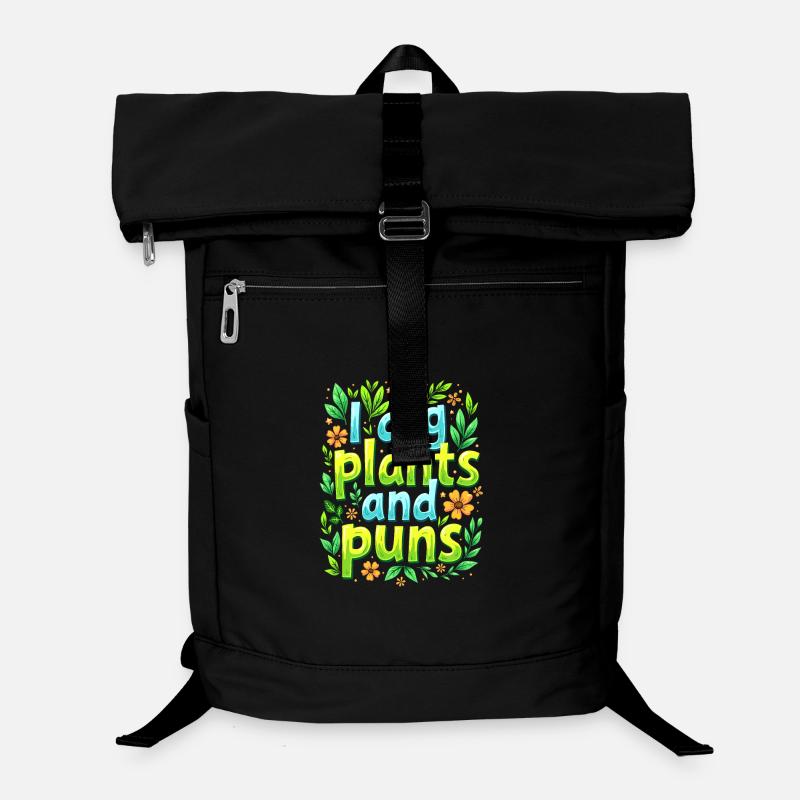 ICH GRABE PFLANZEN UND WORTSPIELE Laptop-Rucksack 