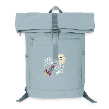 Stay in Your Orbit, Bro - Laptop-Rucksack  - Eisblau - Vorne