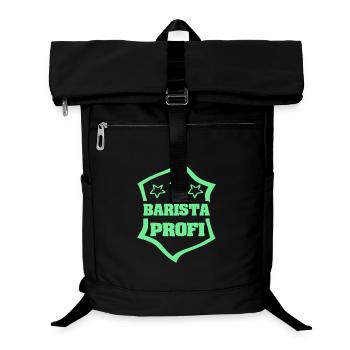 Geschenk für Barista - Laptop-Rucksack  - Schwarz - Vorne