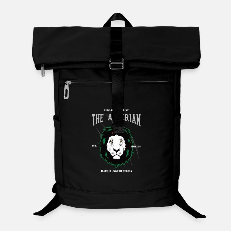 The Algerian – Proud Algeria lion design Laptop Backpack